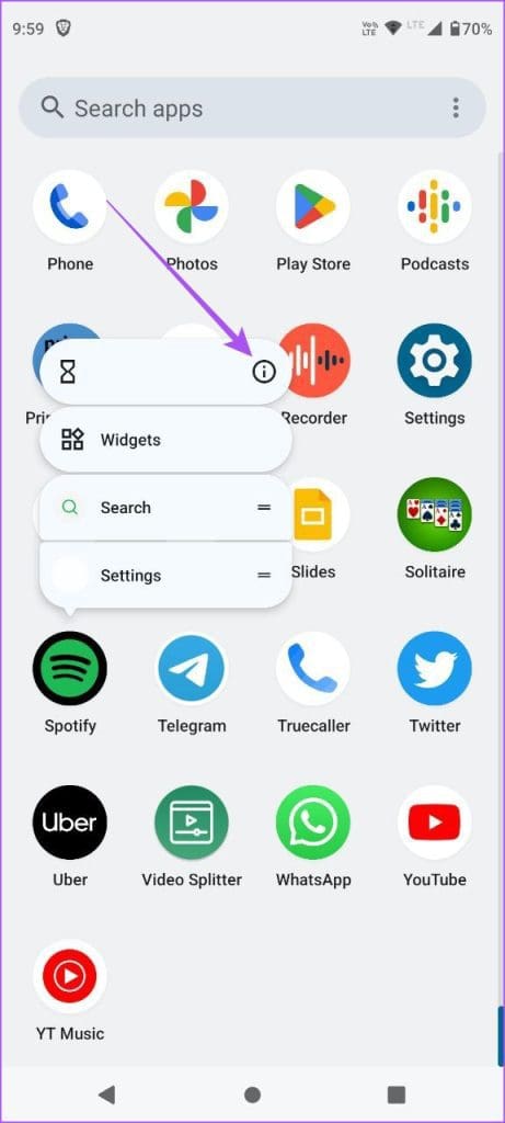 app info spotify android