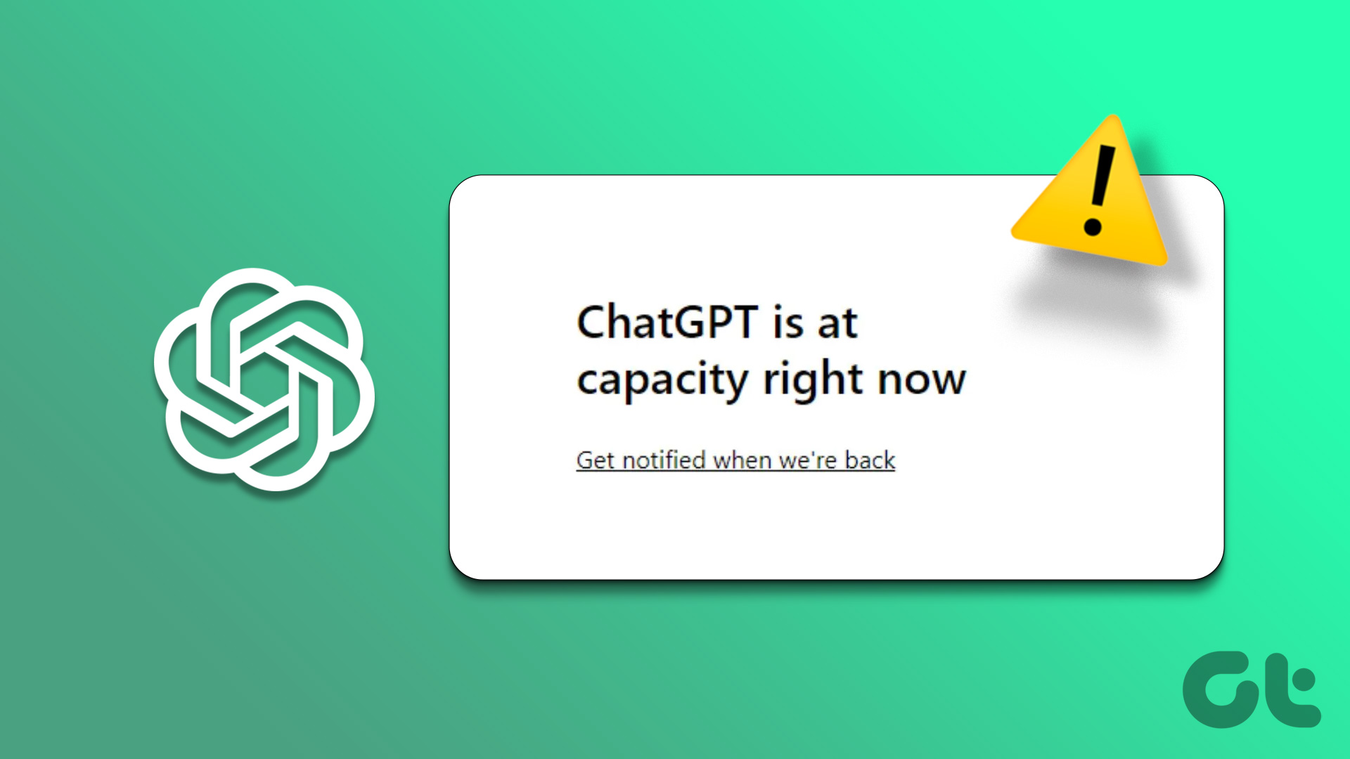 Fix ChatGPT is at Capacity Right Now Error