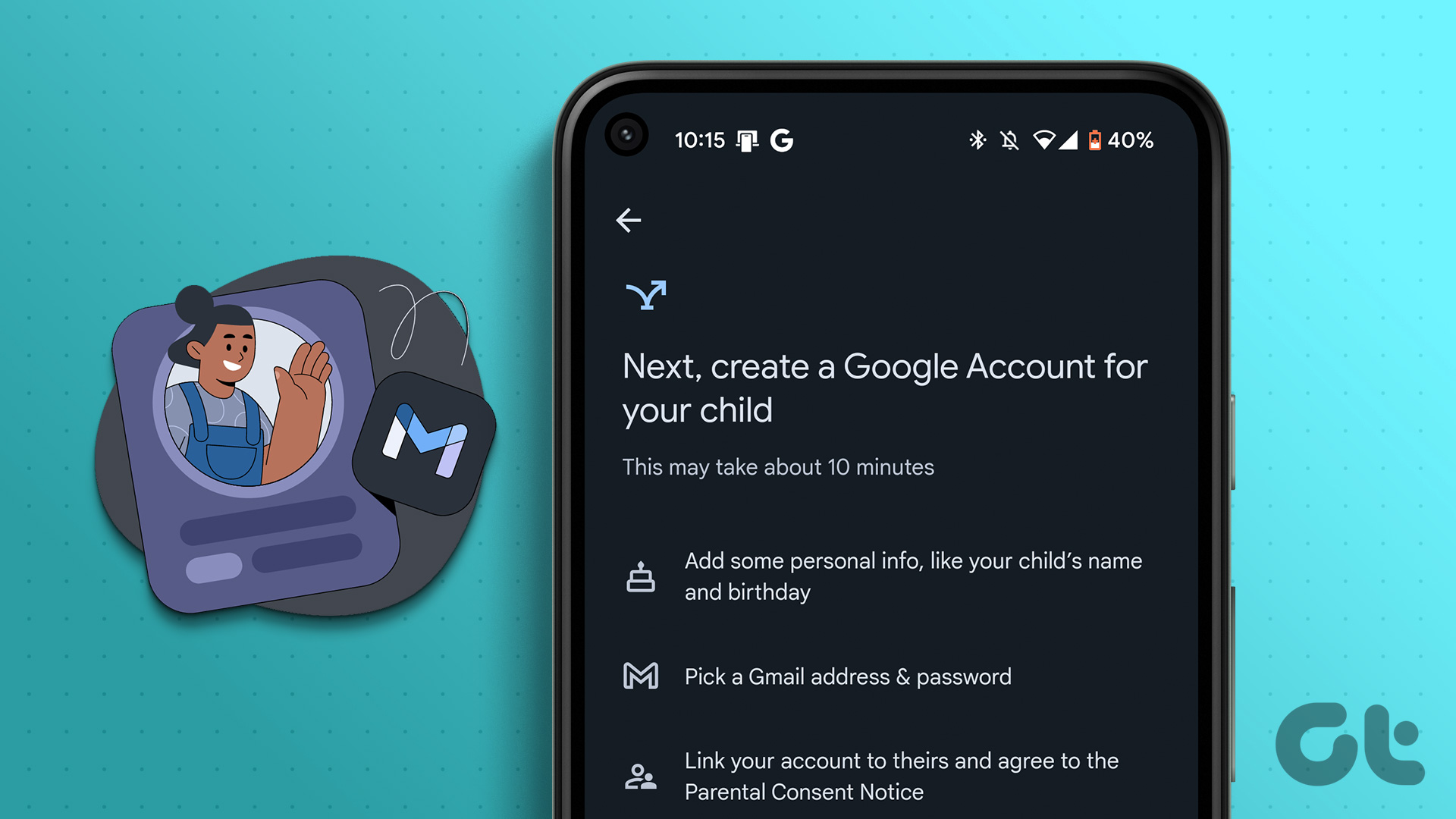 How to create a Google Account for Your Child