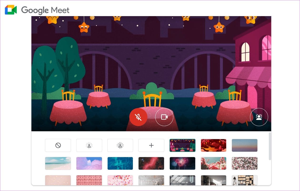 How to change background in google meet 4