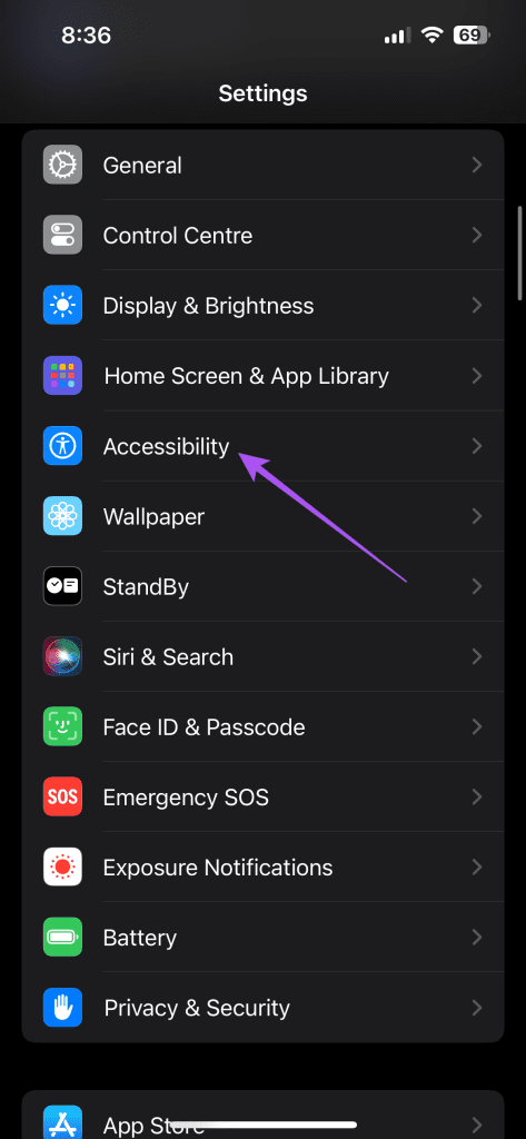 accessibility settings iphone 7