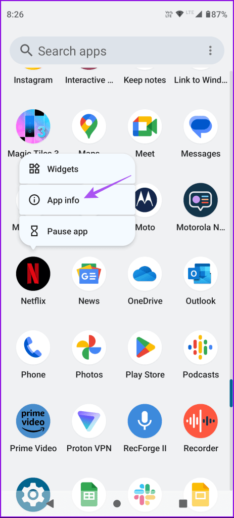 app info netflix android