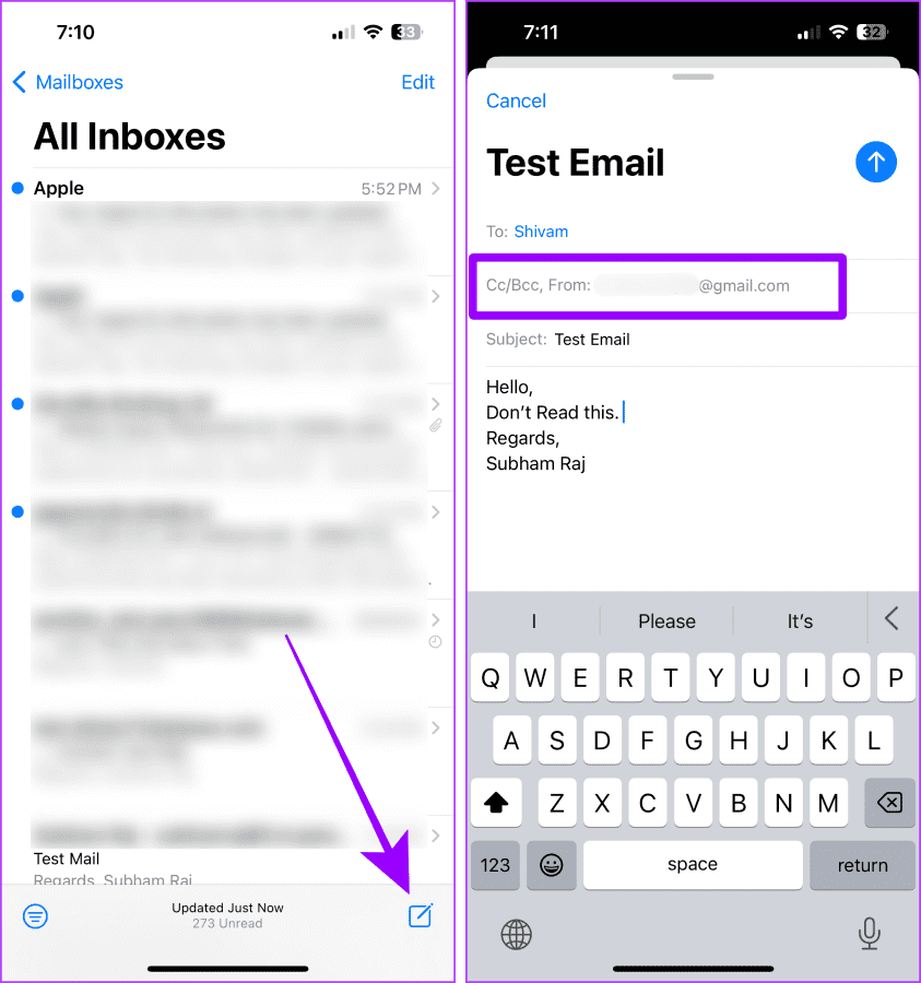 Apple Mail Compose New Mail