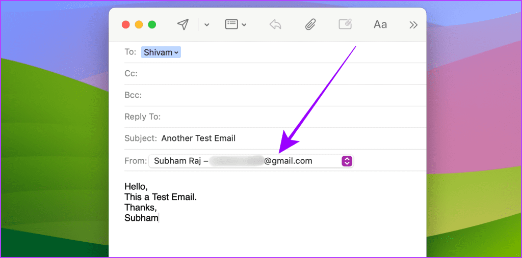 Create a Hide My Email Alias on Mac