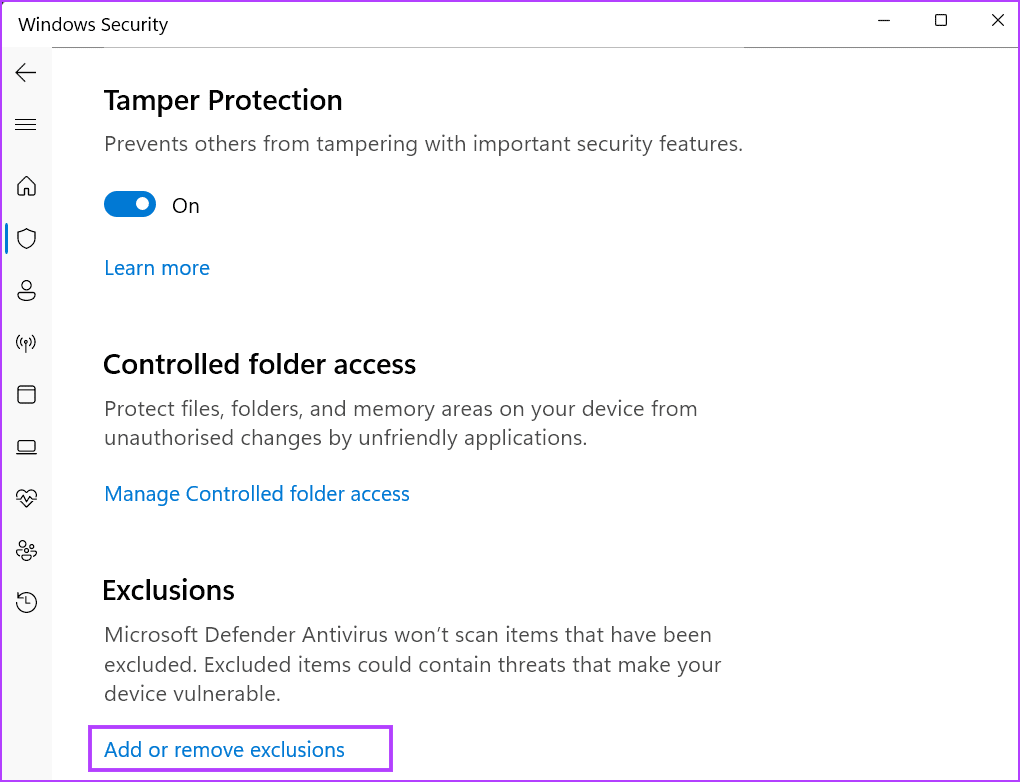 exclude roblox folder
