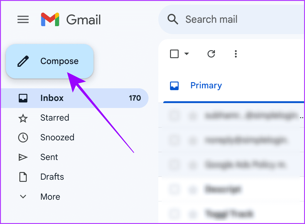 Gmail on Web
