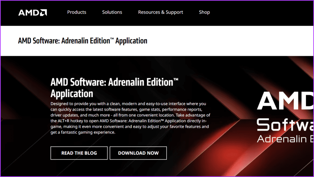 Go to the AMD website and download the latest Radeon software