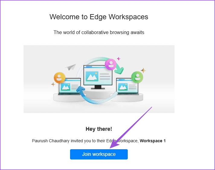 join workspace edge browser