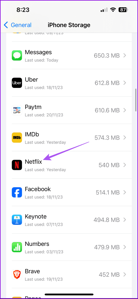 netflix iphone storage settings iphone