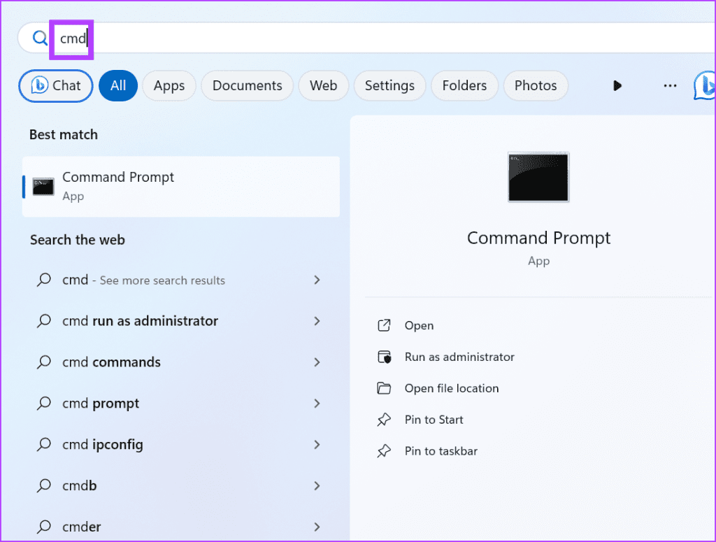 open cmd with admin 1