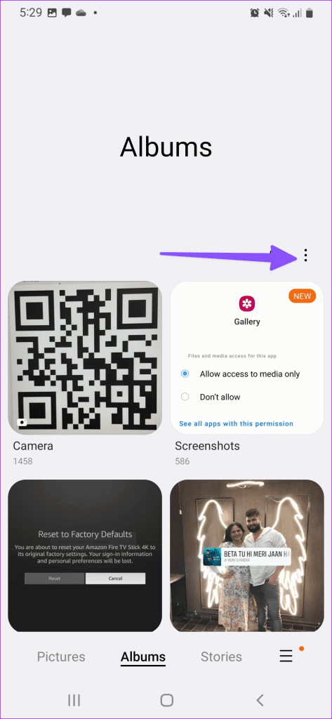 Samsung gallery not showing all pictures 6
