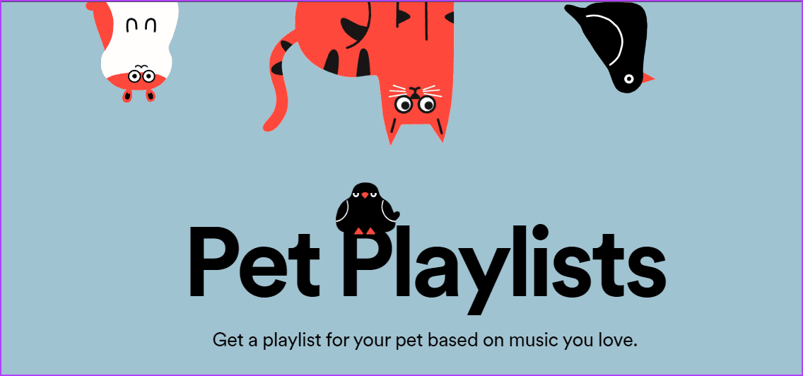 Spotify playlist for pets