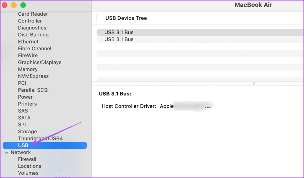 USB system report mac 2