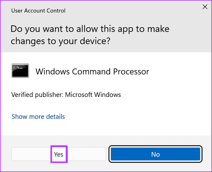 user account control window 2 2